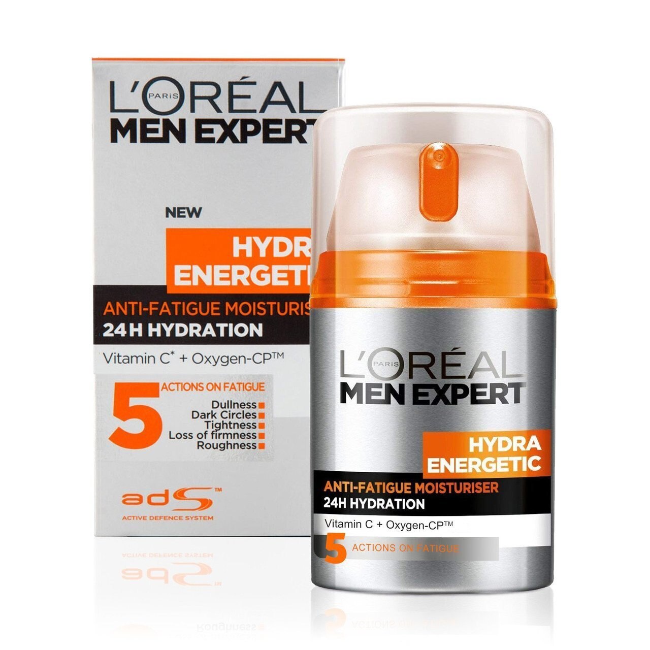 Men Expert Hydra Energetic Anti-Fatigue Moisturiser, 50 Ml